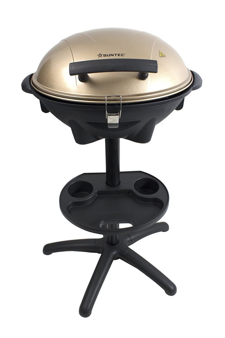 Elektrogrill mit Fuß - höhenverstellbar - als Stand- oder Tischgerät